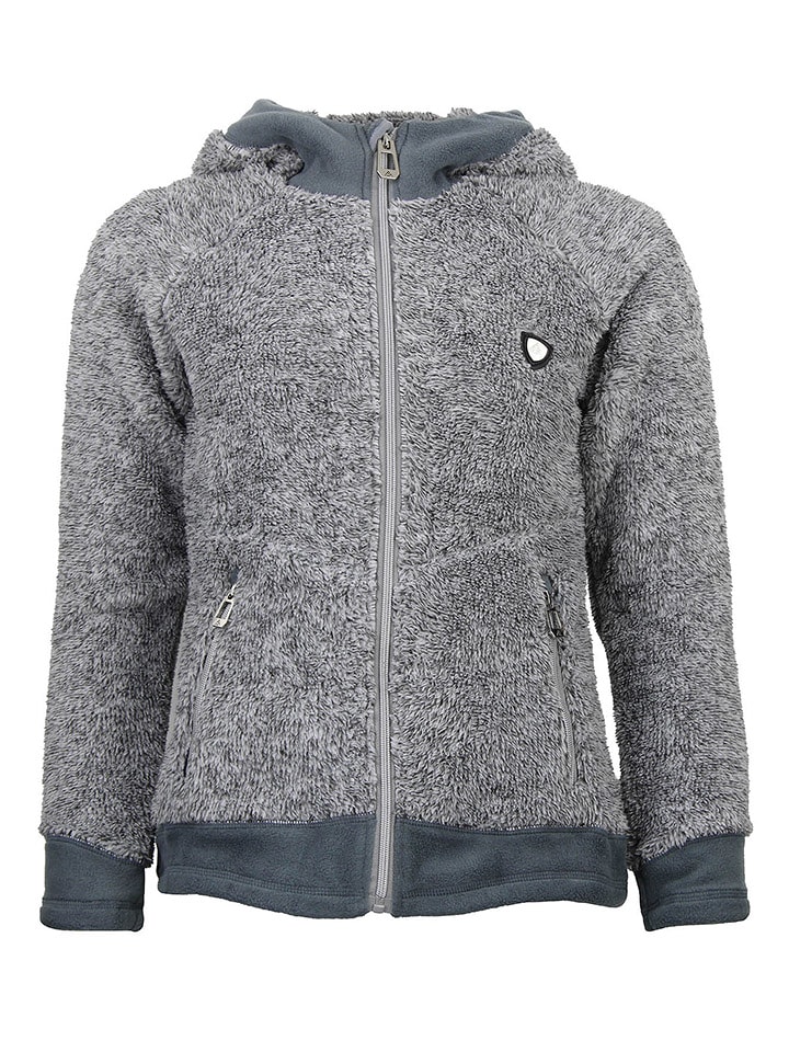 Peak Mountain Fleecejacke "Almi" in Grau - 65% | Größe L | Damenjacken