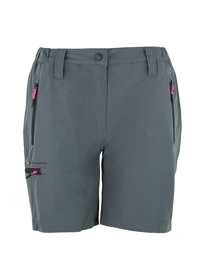 Peak Mountain Funktionsshorts "Assor" in Grau - 66% | Größe S | Damen-sporthosen