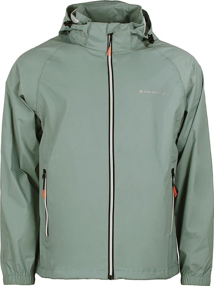 Peak Mountain Windbreaker "Cabrest" in Grün - 67% | Größe XXL | Herren-outdoorjacken