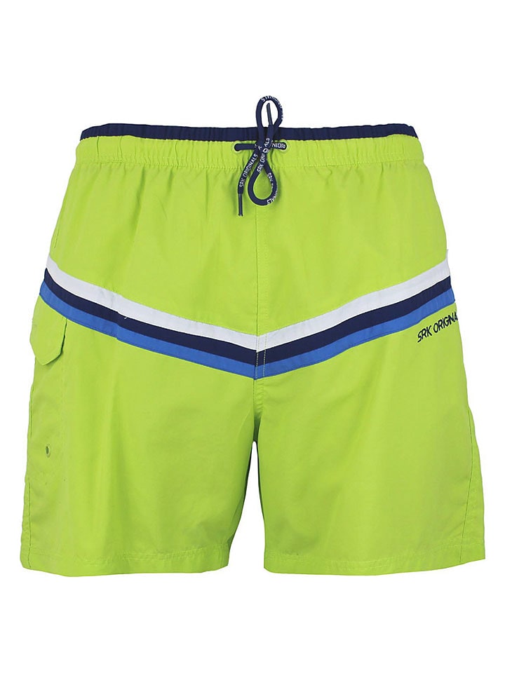 SRK Badeshorts "Cande" in Hellgrün - 47% | Größe L | Herren-bademode-sport