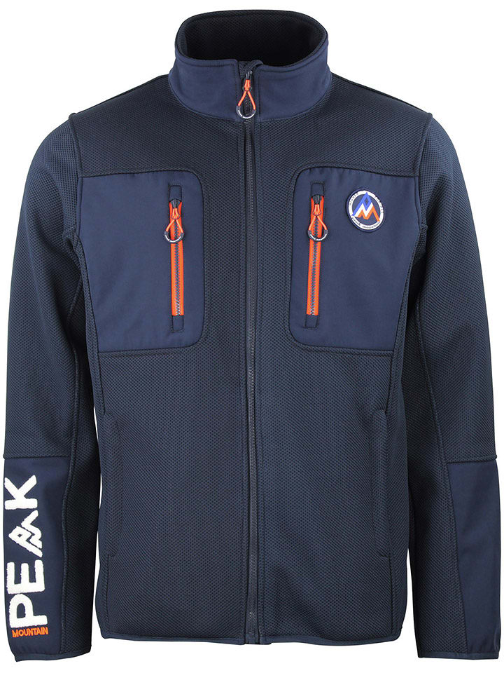 Peak Mountain Fleecejacke "Candy" in Dunkelblau - 64% | Größe 3XL | Herren-pullover-sport