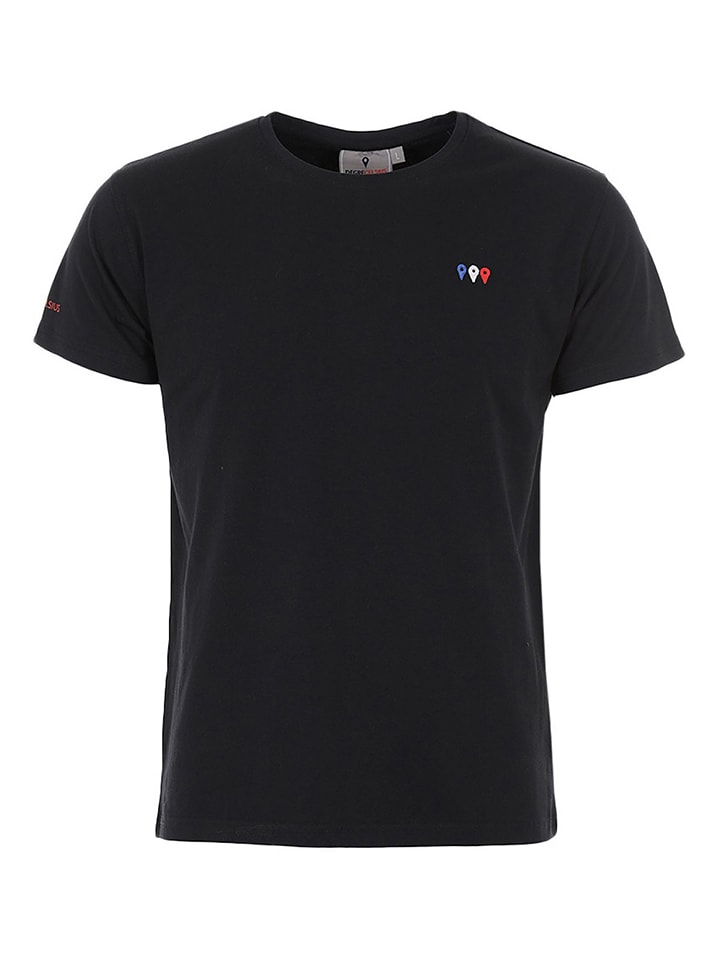 Degré Celsius Shirt "Cergio" in Schwarz - 71% | Größe M | Herren-plussize