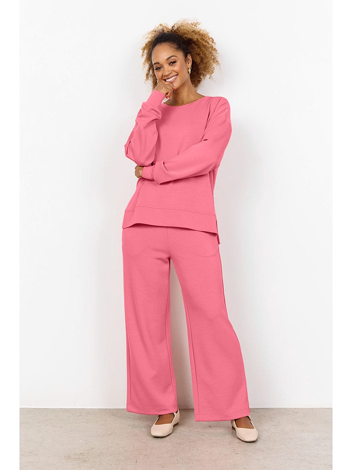 soyaconcept Sweatshirt "Banu" in Pink - 52% | Größe XL | Damen-sweatshirts-jacken