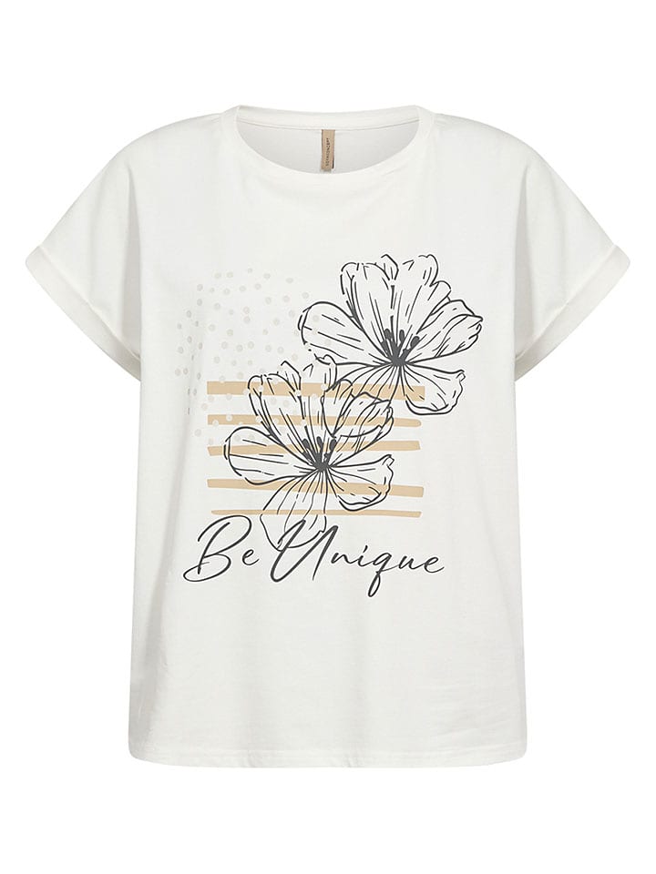 soyaconcept Shirt "Rina" in Weiß - 39% | Größe XS | Damen-tops