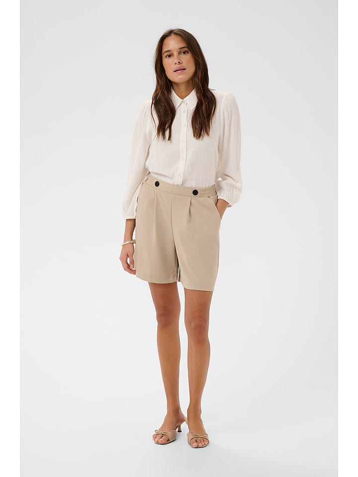 Kaffe Shorts in Beige - 36% | Größe XXL | Shorts
