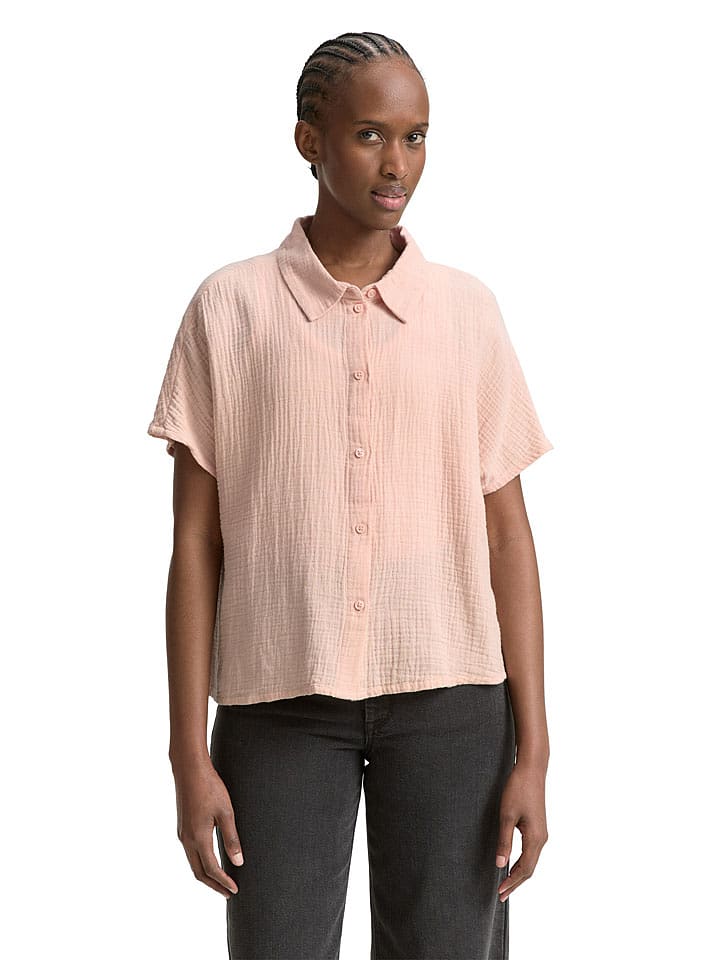 Tom Tailor Bluse in Rosa - 62% | Größe XL | Damen-blusen