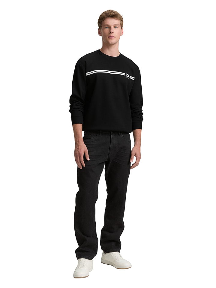 Tom Tailor Sweatshirt in Schwarz - 63% | Größe S | Herren-plussize