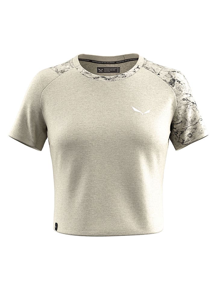 Salewa Funktionsshirt "Lavaredo Hemp" in Beige - 48% | Größe 38 | Damen-outdoor-tops-shirts