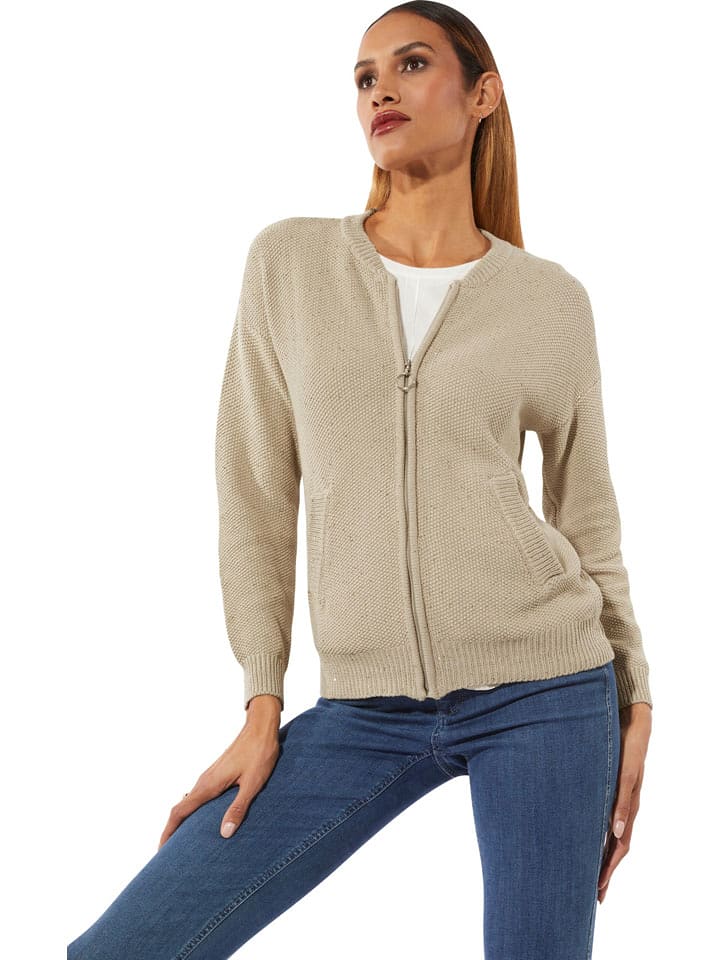WITT WEIDEN Cardigan in Beige - 62% | Größe 50 | Damen-pullover-cardigans