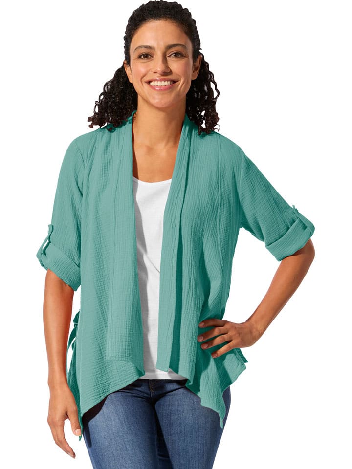 WITT WEIDEN Cardigan in Türkis - 50% | Größe 44 | Damen-pullover-cardigans