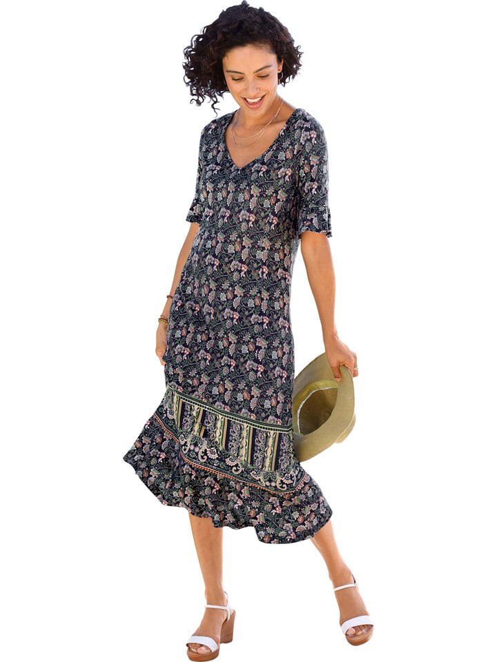 WITT WEIDEN Kleid in Dunkelblau - 64% | Größe 46 | Damen-kleider