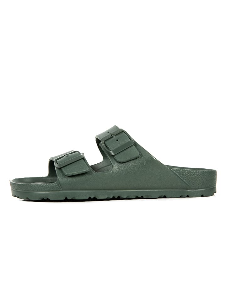 Little Sky Pantoletten in Khaki - 62% | Größe 43 | Herren-hausschuhe