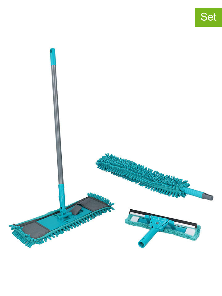 Alpina 7tlg. Reinigungsset in Türkis - 52% | Putzutensilien