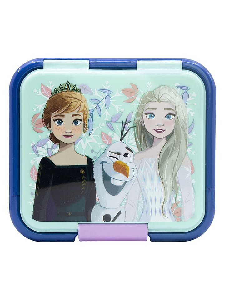 Stor Lunchbox "Frozen" in Türkis - (B)18 x (H)16 x (T)6,2 cm - 15% | Aufbewahren-servieren