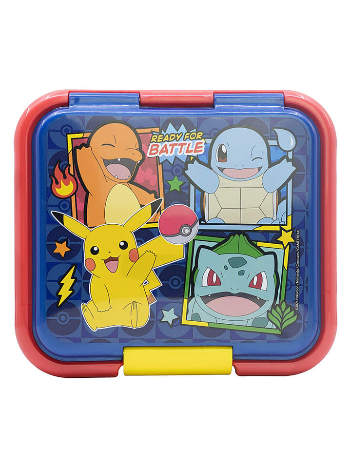 Stor Lunchbox "Pokemon" in Blau - (B)18 x (H)16 x (T)6,2 cm - 15% | Aufbewahren-servieren