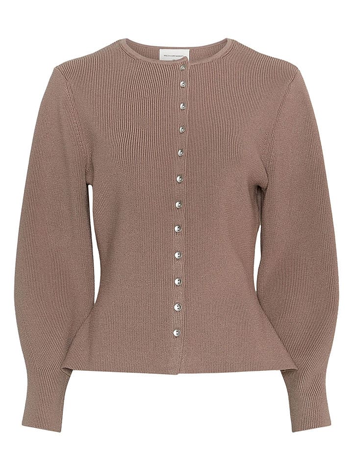 MOSS COPENHAGEN Cardigan "Shaine Lushia" in Beige - 42% | Größe M/L | Damen-pullover-cardigans