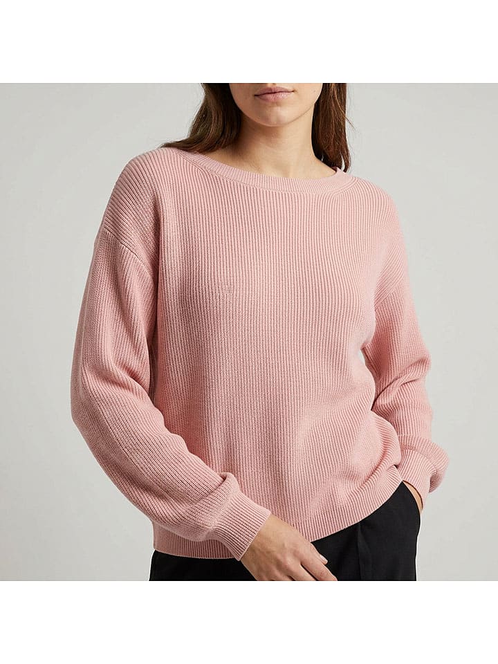 MOSS COPENHAGEN Pullover "Silda Rachelle" in Rosa - 61% | Größe XS/S | Damen-pullover-cardigans