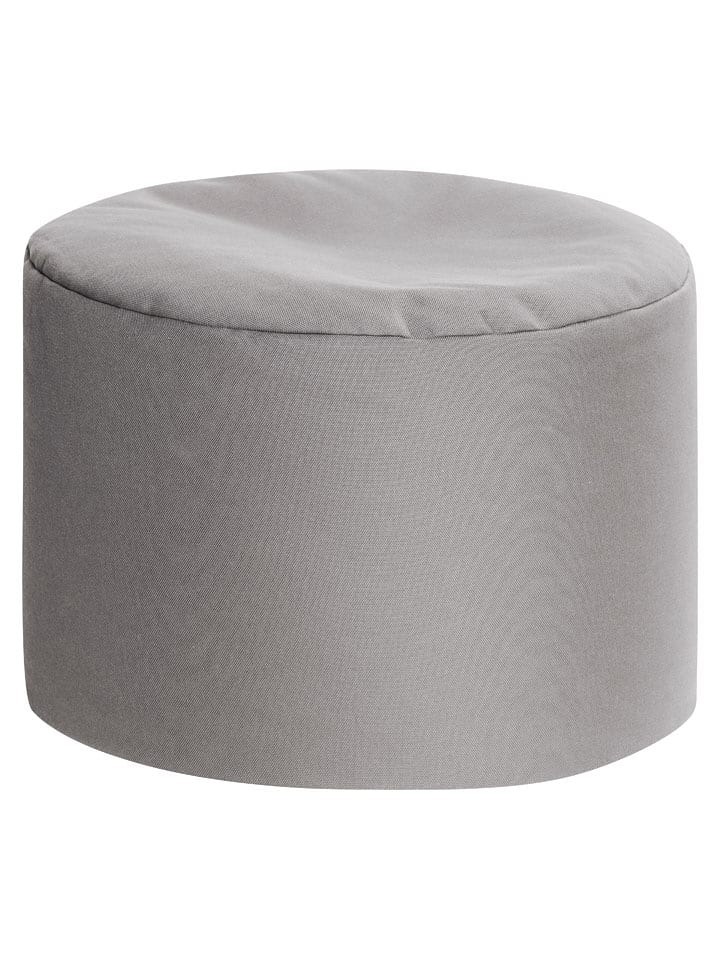 Sitting Point Outdoor-Hocker ''DotCom Outside'' in Grau - (H)40 x Ø 60 cm - 48% | Sitzmoebel