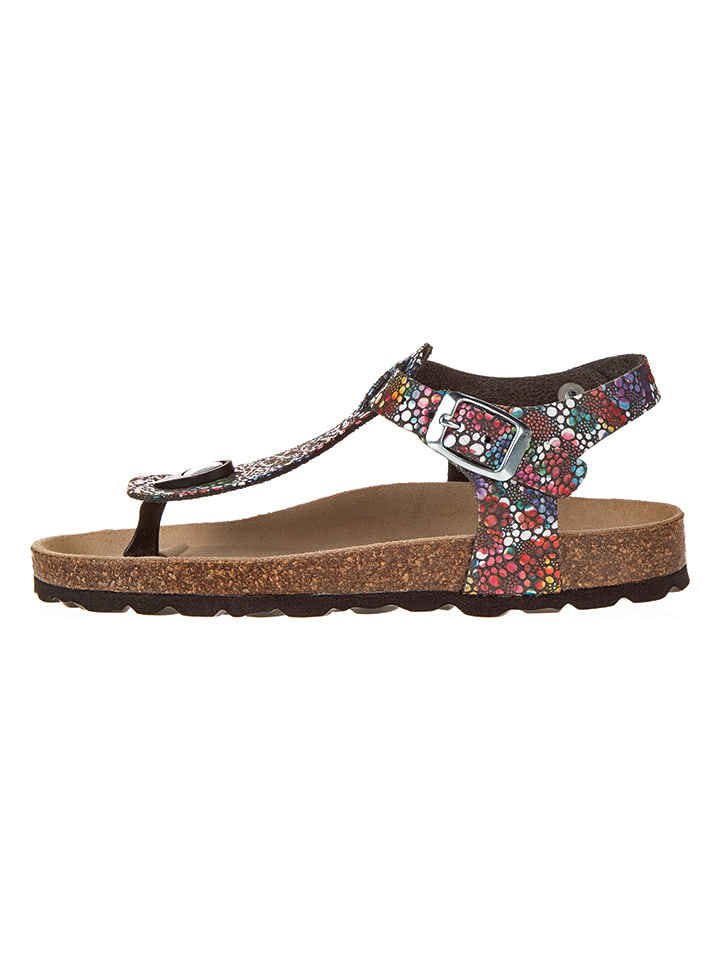 BIO PINGÜIN Zehentrenner in Bunt - 70% | Größe 36 | Kindersandalen