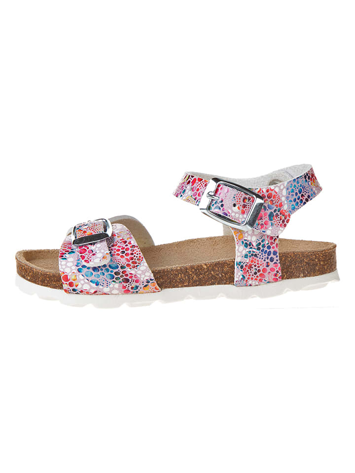 BIO PINGÜIN Sandalen in Rosa/ Bunt - 70% | Größe 27 | Kindersandalen