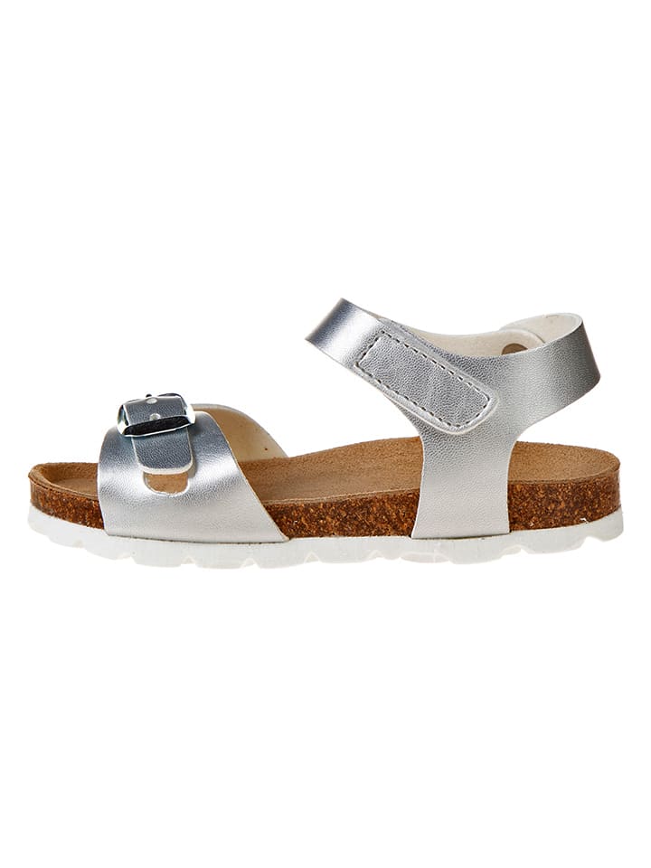 BIO PINGÜIN Sandalen in Silber - 67% | Größe 28 | Kindersandalen