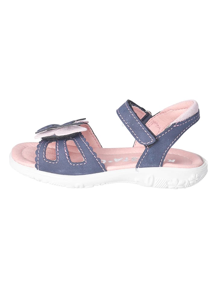 Ricosta Leder-Sandalen "Kelebek" in Dunkelblau - 45% | Größe 30 | Kindersandalen