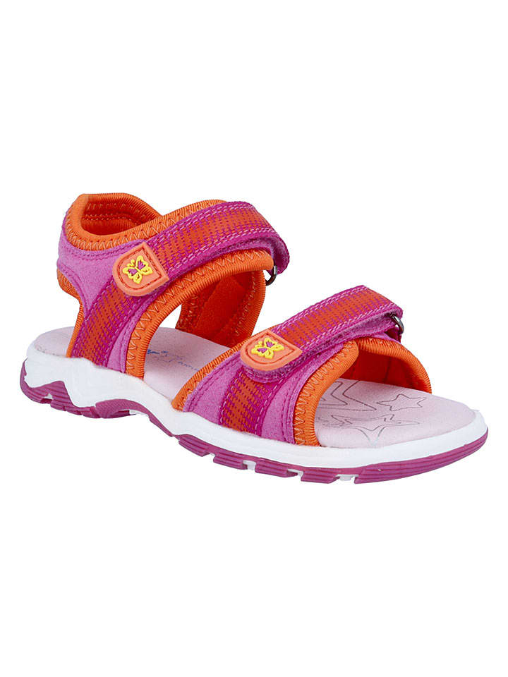 Richter Shoes Sandalen in Orange/ Pink - 46% | Größe 26 | Kindersandalen