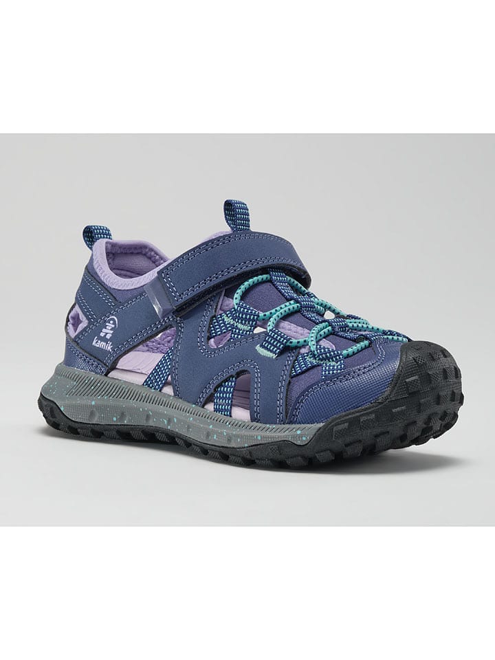Kamik Halbsandalen "Drift" in Blau - 38% | Größe 30 | Kindersandalen