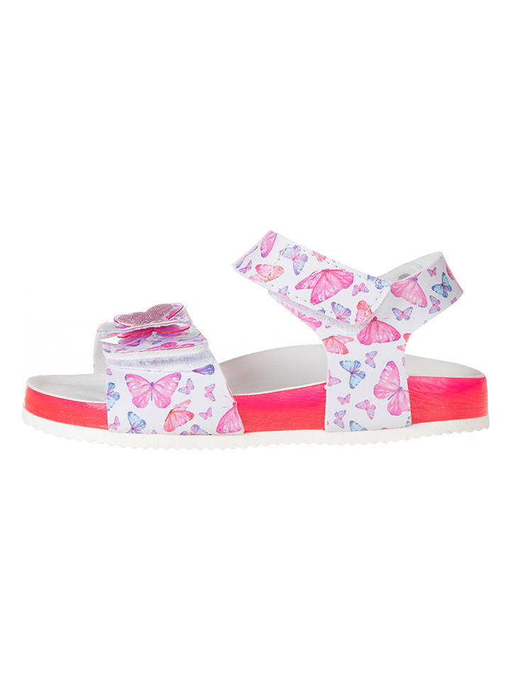 Lelli Kelly Sandalen "Chiara" in Weiß/ Pink/ Bunt - 73% | Größe 30 | Kindersandalen