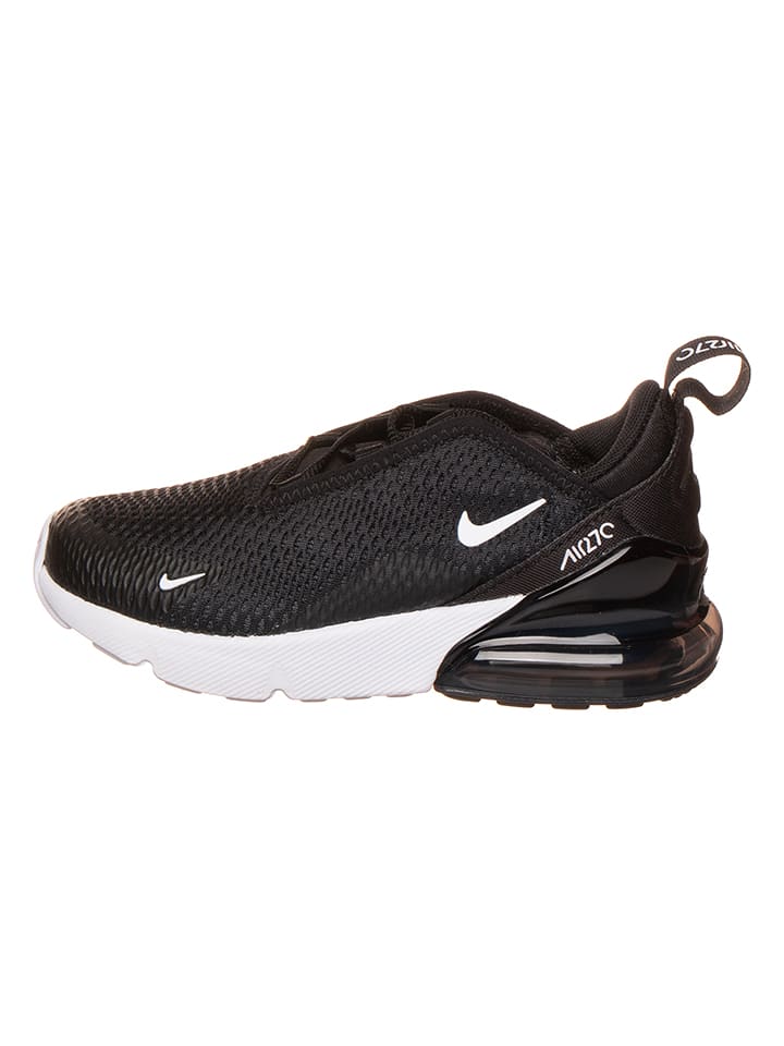 Nike Sneakers "Air Max 270" in Schwarz/ Weiß - 14% | Größe 28,5 | Kindersneakers