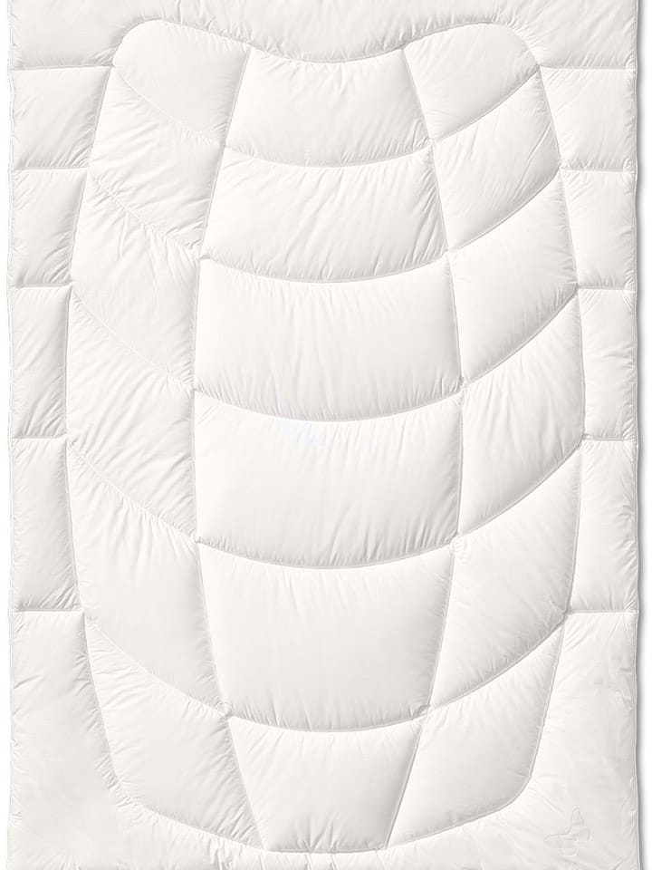 Sanders-Kauffmann Sommer-Wildseidendecke in Weiß - (L)200 x (B)135 cm - 76% | Bettwaesche-bettwaren