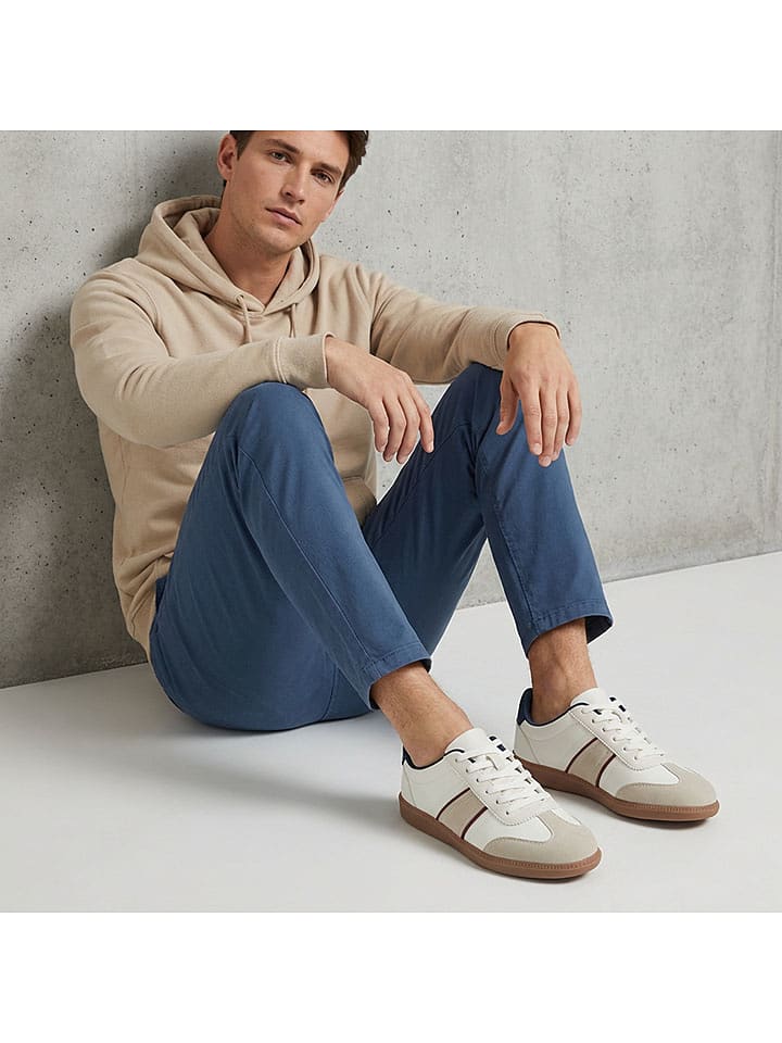 Freyling Sneakers in Beige/ Weiß - 67% | Größe 43 | Herrensneakers