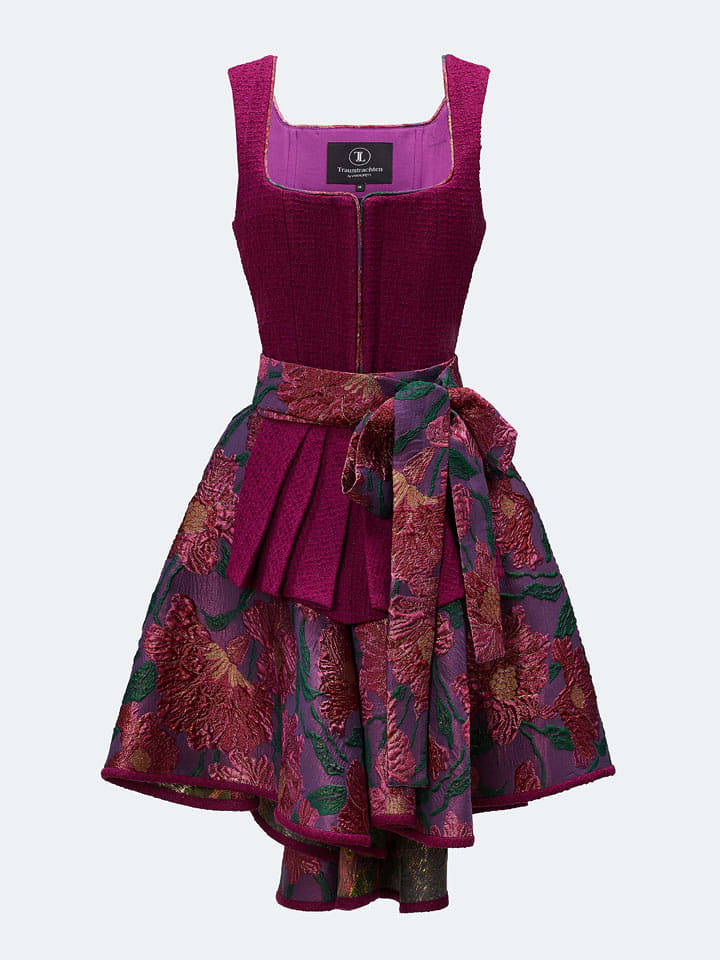 TraumTrachten Dirndl "Zita" in Lila - 44% | Größe 40 | Damen-dirndl