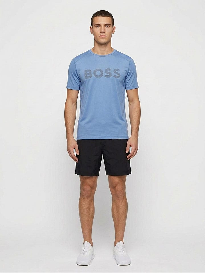 Hugo Boss Fashion Shirt in Hellblau - 42% | Größe XXL | Herren-plussize