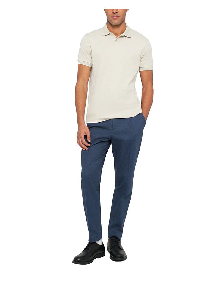 Hugo Boss Fashion Poloshirt in Creme - 38% | Größe L | Herren-plussize