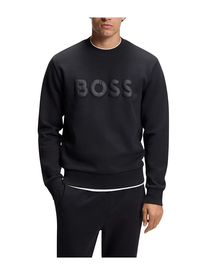 Hugo Boss Fashion Sweatshirt in Dunkelblau - 43% | Größe XXL | Herren-plussize