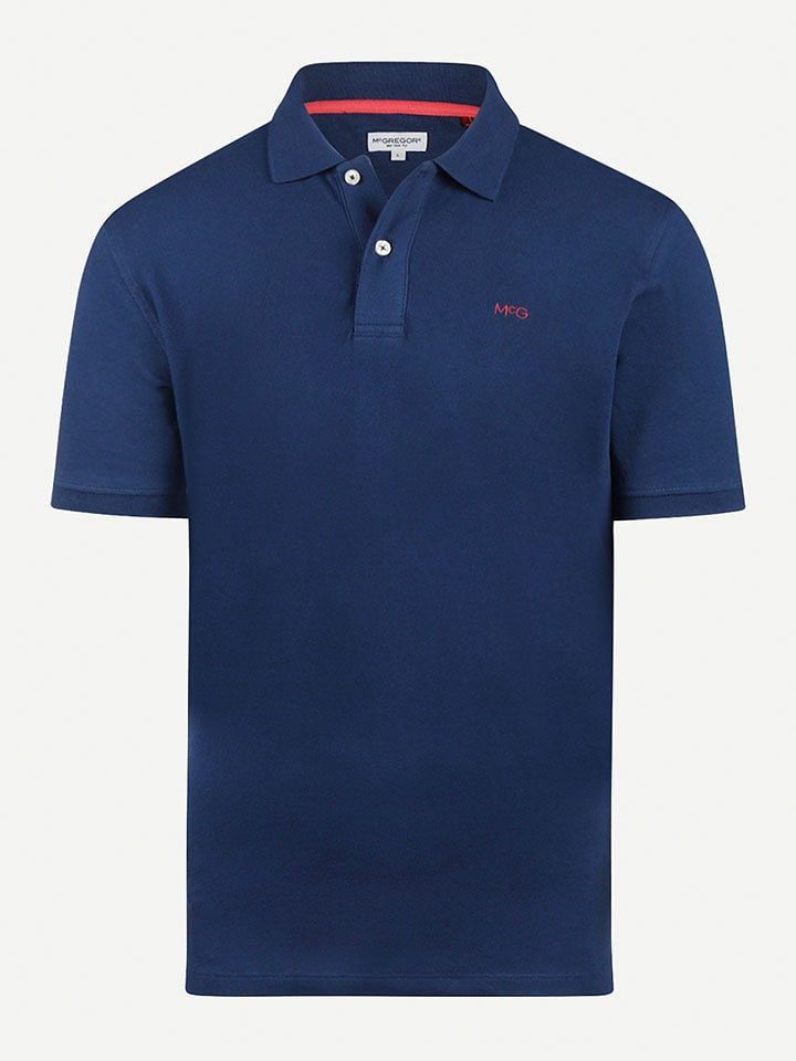 McGregor Poloshirt in Dunkelblau - 62% | Größe XXL | Herren-plussize