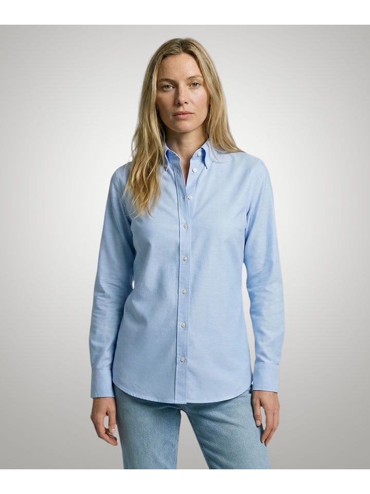 McGregor Hemd in Hellblau - 62% | Größe XL | Damen-blusen