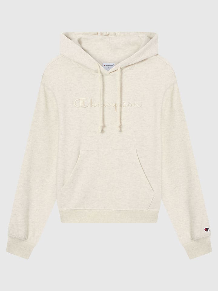 Champion Hoodie in Creme - 56% | Größe S | Damen-sweatshirts-jacken