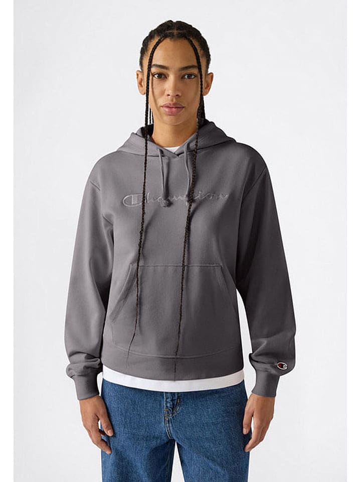 Champion Hoodie in Anthrazit - 58% | Größe XXL | Damen-sweatshirts-jacken