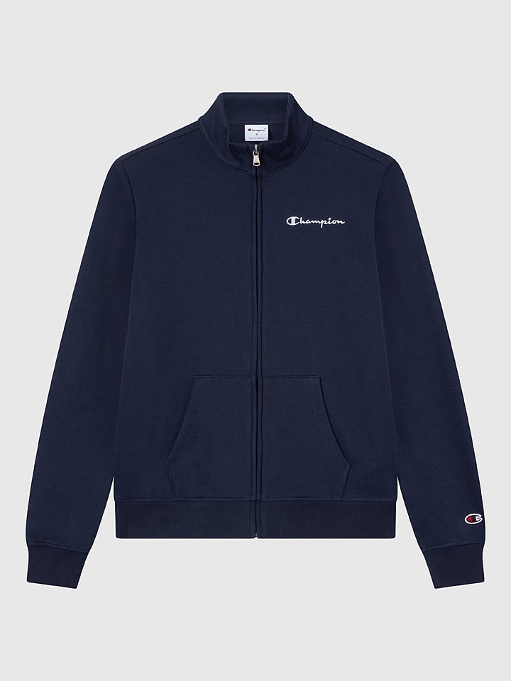 Champion Sweatjacke in Dunkelblau - 45% | Größe M | Damen-sweatshirts-jacken
