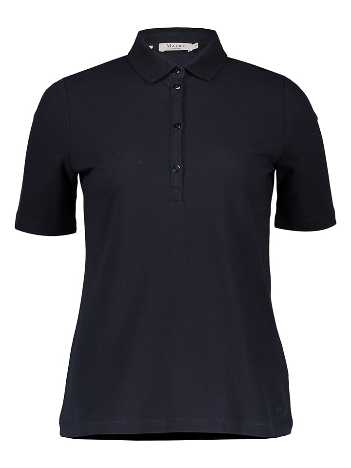 Maerz Muenchen Poloshirt in Dunkelblau - 69% | Größe 34 | Damen-tops