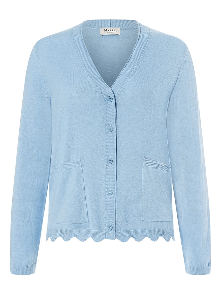 Maerz Muenchen Cardigan in Hellblau - 66% | Größe 40 | Damen-pullover-cardigans