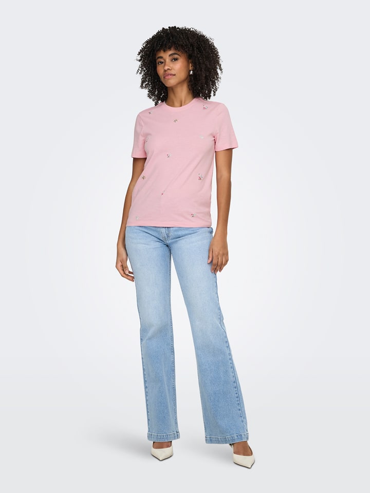 ONLY Shirt in Rosa - 45% | Größe XL | Damen-tops