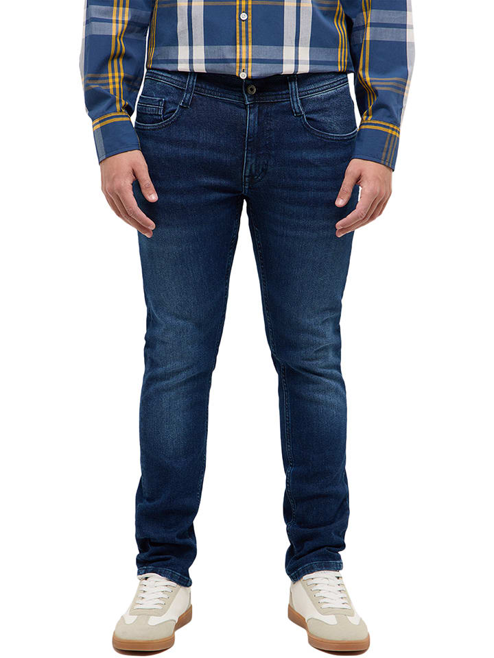 Mustang Jeans "Oregon" - Slim fit - in Blau - 52% | Größe W31/L34 | Herren-plussize