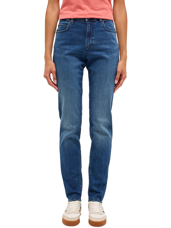 Mustang Jeans "Crosby" - Slim fit - in Blau - 52% | Größe W30/L32 | Damenjeans