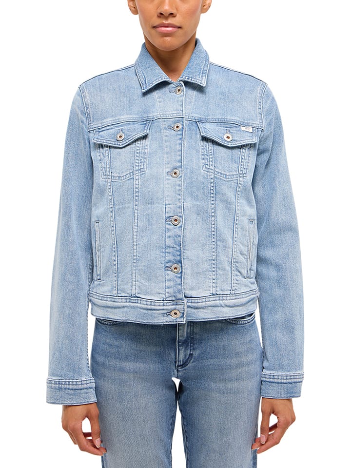Mustang Jeansjacke "Santa Rosa" in Hellblau - 52% | Größe S | Damenjacken