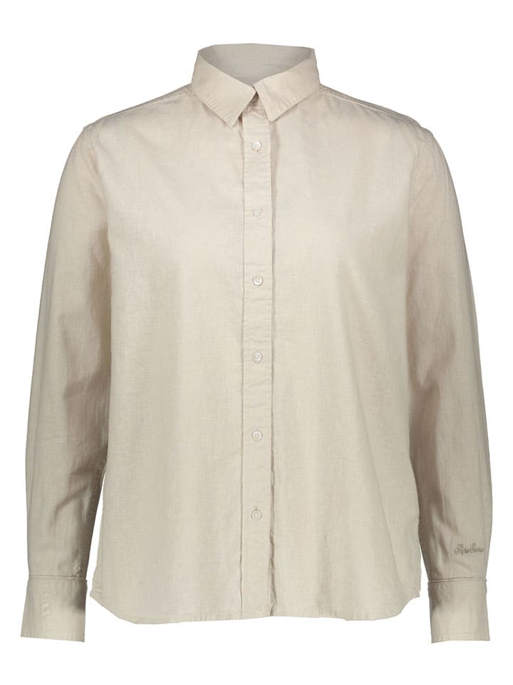 Pepe Jeans Hemd in Beige - 66% | Größe XS | Damen-blusen