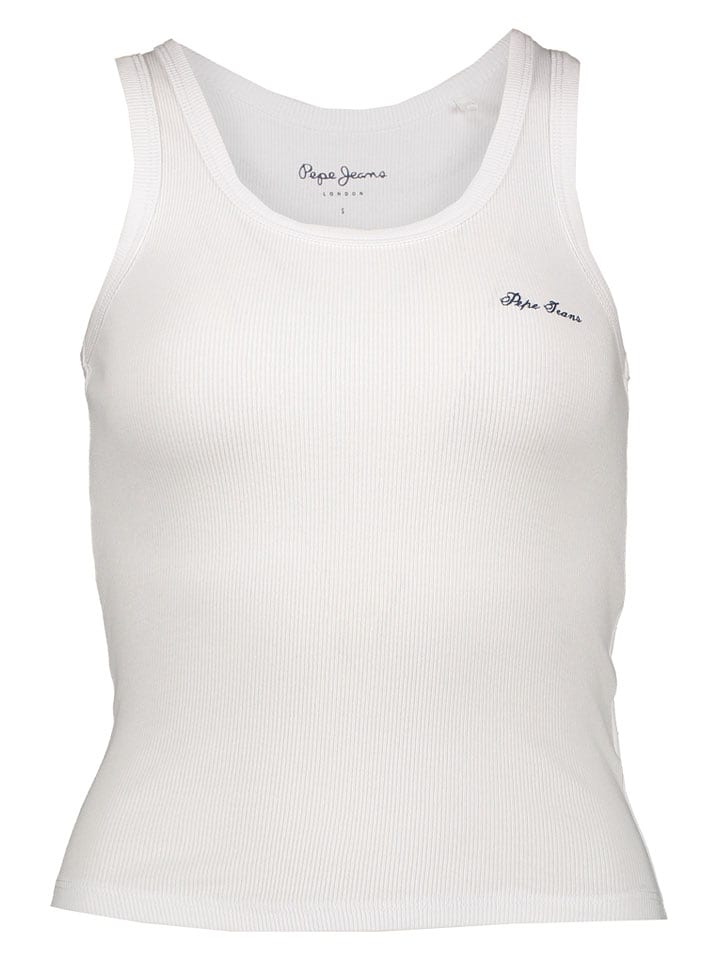 Pepe Jeans Top in Weiß - 60% | Größe XS | Damen-tops