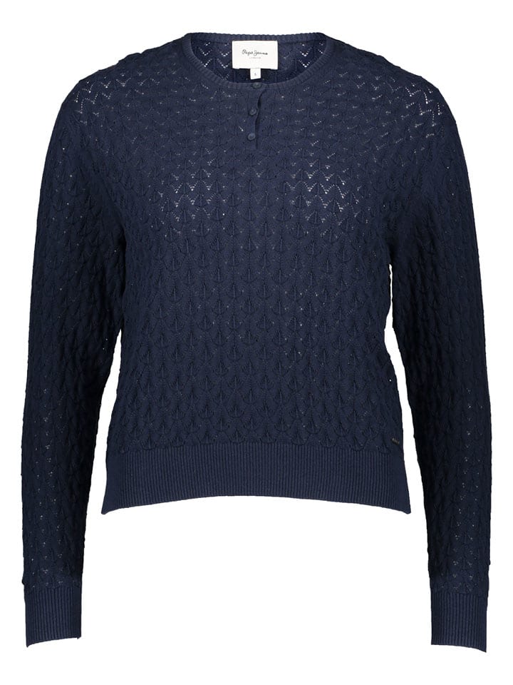 Pepe Jeans Pullover in Dunkelblau - 52% | Größe S | Damen-pullover-cardigans